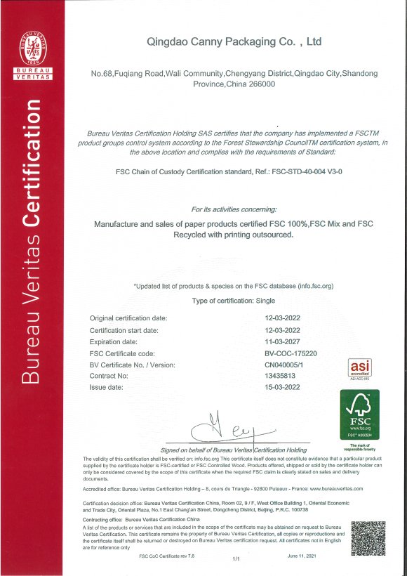 FSC® certification